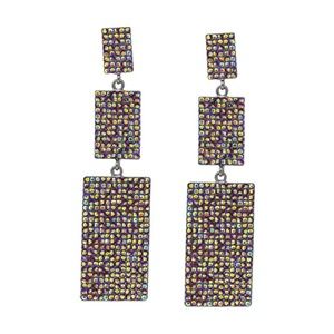 Rectangle Drop Earrings